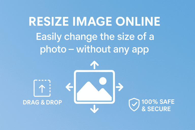 फोटो का साइज बदलें | Resize Image टूल