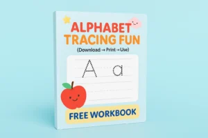 Alphabet Tracing Fun – बच्चों के लिए अक्षर लिखना सीखने की फ्री वर्कबुक